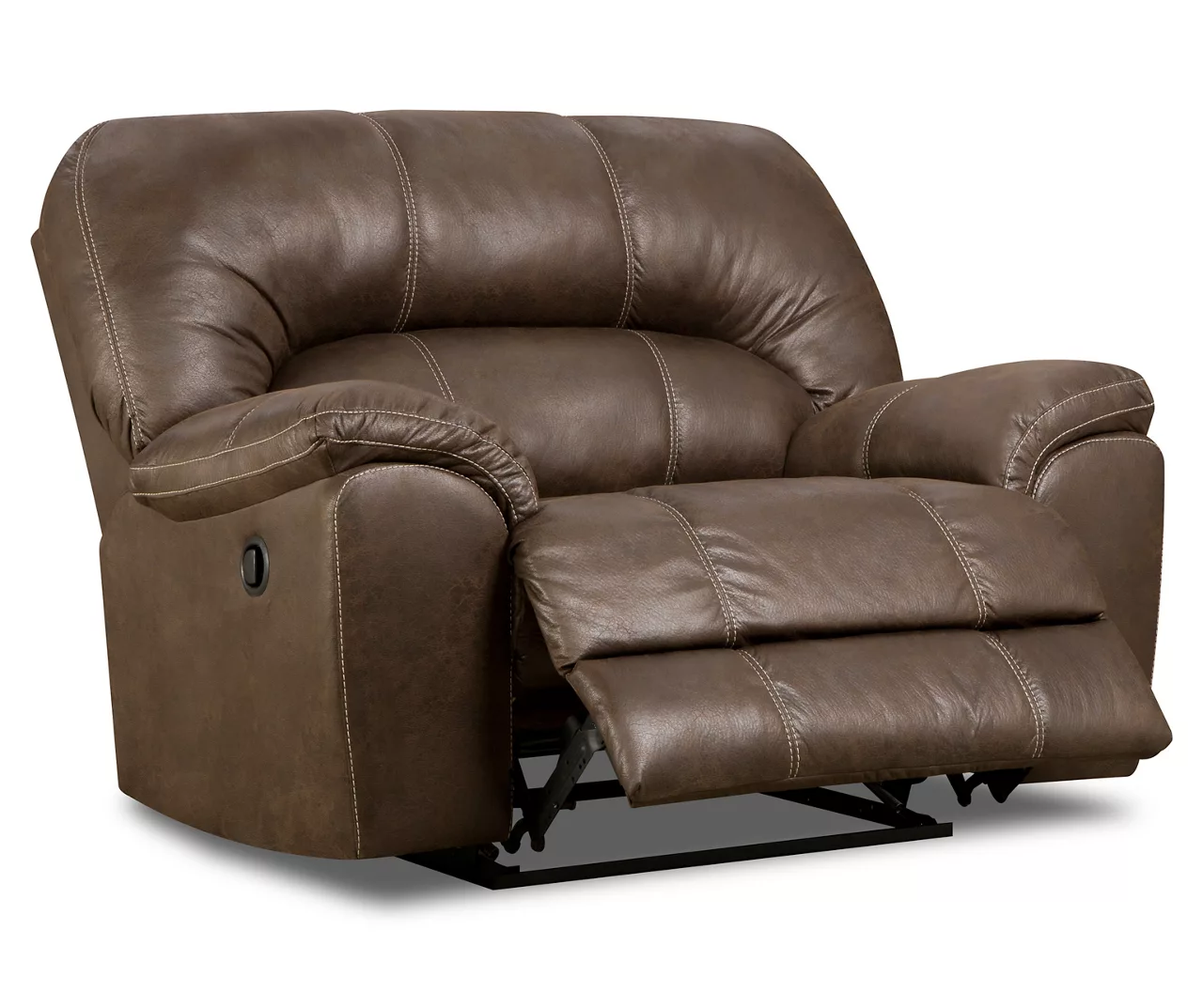 Stallion Brown Snuggle Up Recliner - Image 4
