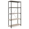 Real Living Rustic 5-Shelf Bookcase