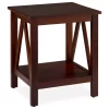 Rockford Antique Tobacco End Table