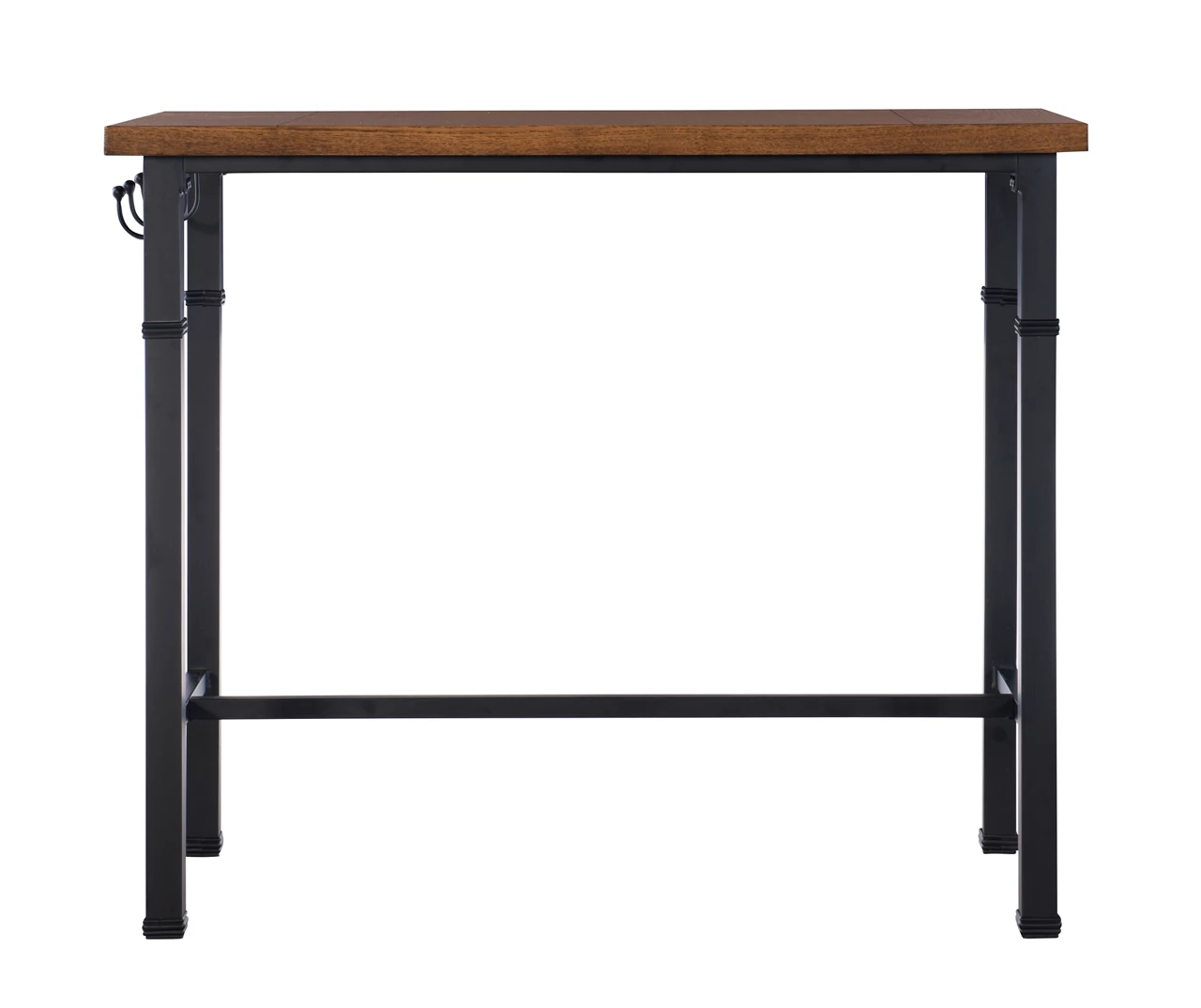 Luke Industrial 3-Piece Pub Table Set With Hooks - Image 8