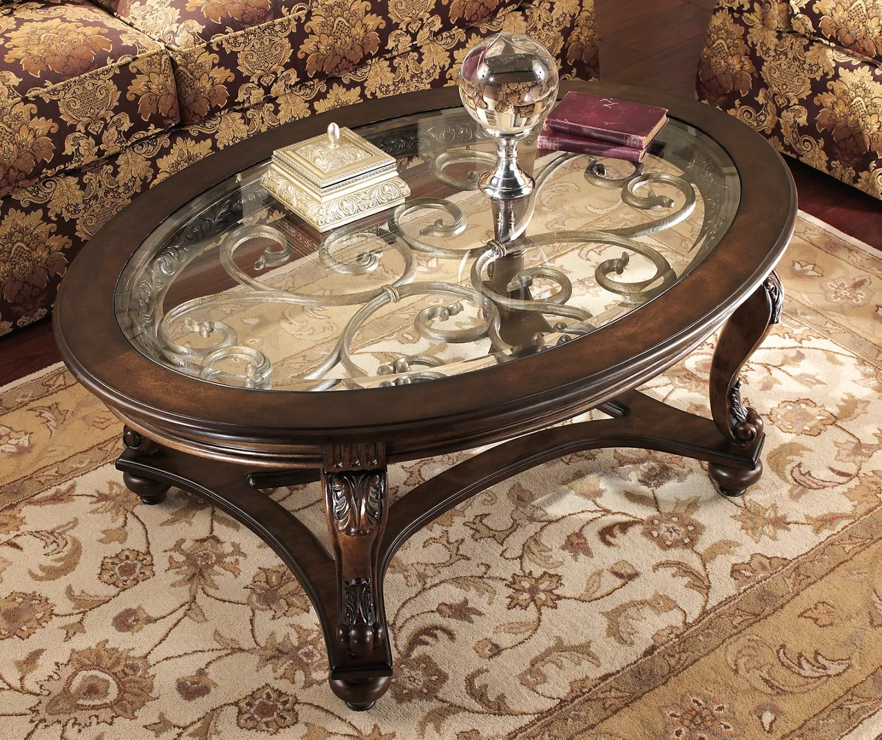 Norcastle Oval Coffee Table - Image 2