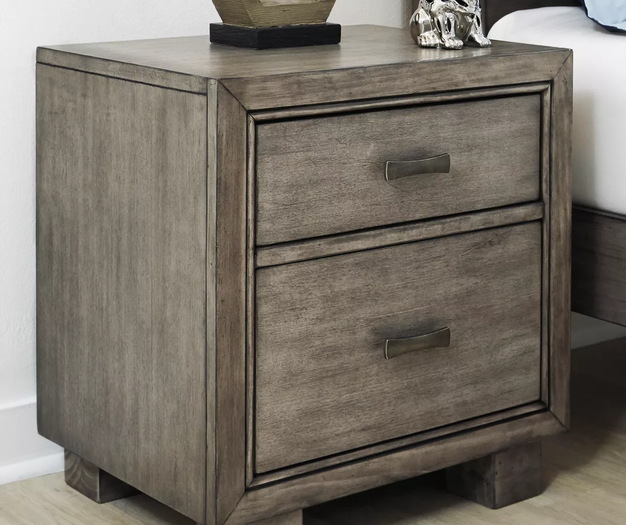 Arnett Smoky Gray Nightstand - Image 2