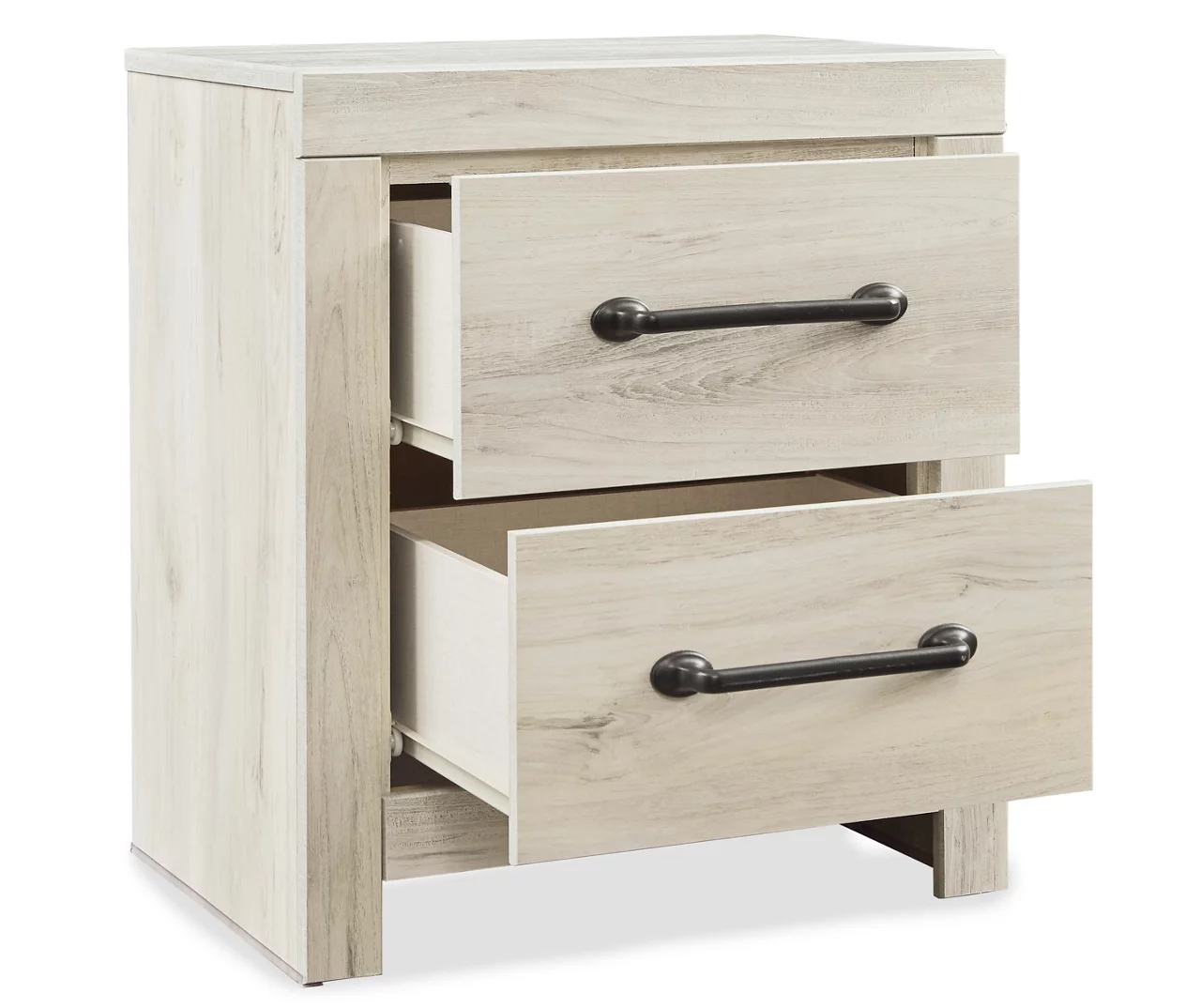 Cambeck Whitewash 2-Drawer Nightstand - Image 3