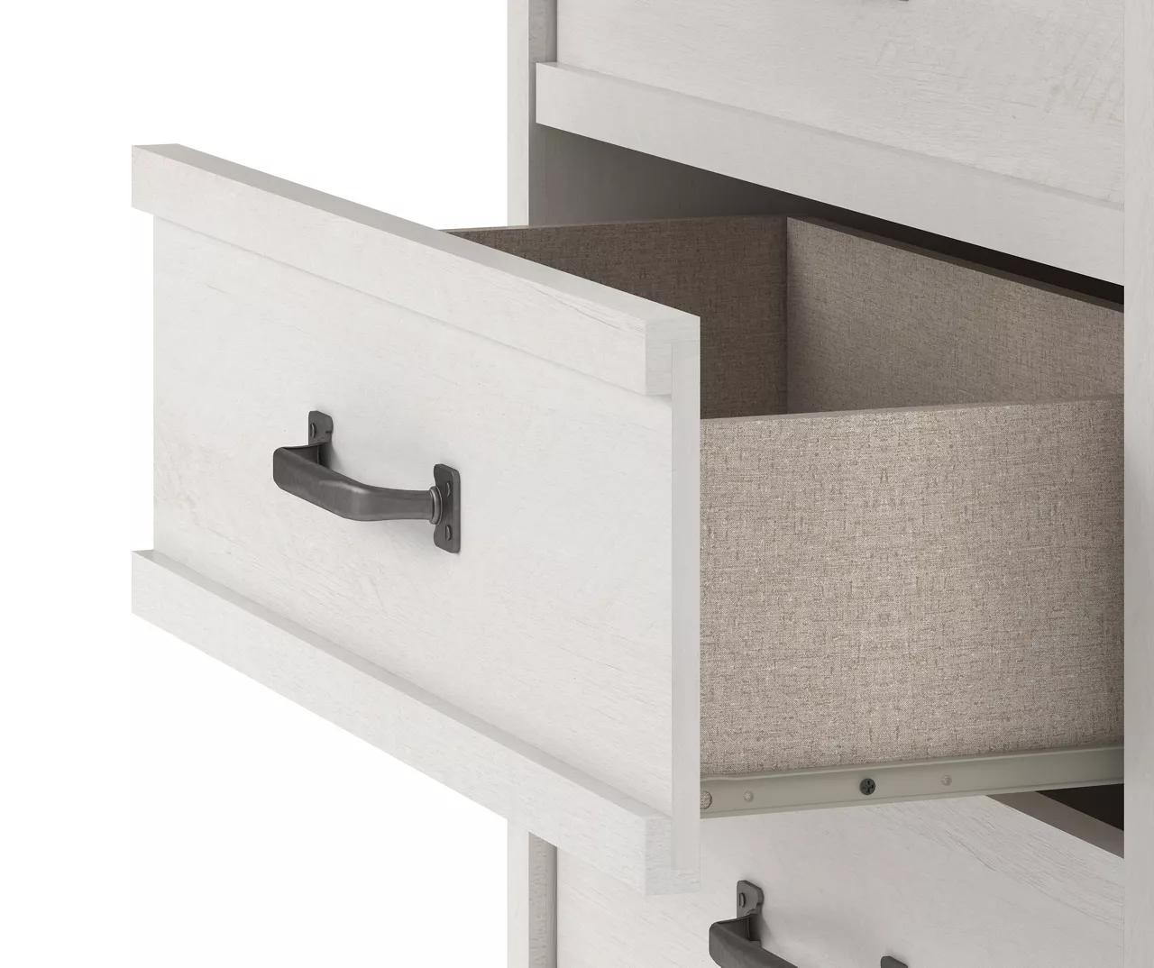 Duncan Ivory Oak 5-Drawer Dresser - Image 3