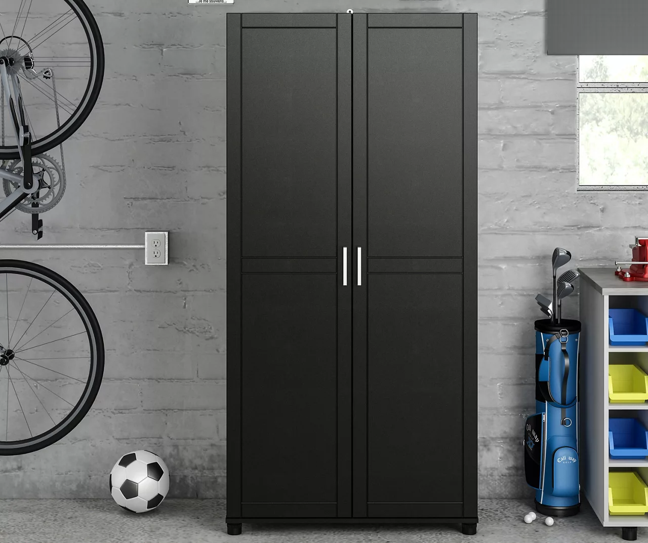 System Build Evolution Selden 36" Utility Storage Cabinet - Image 3