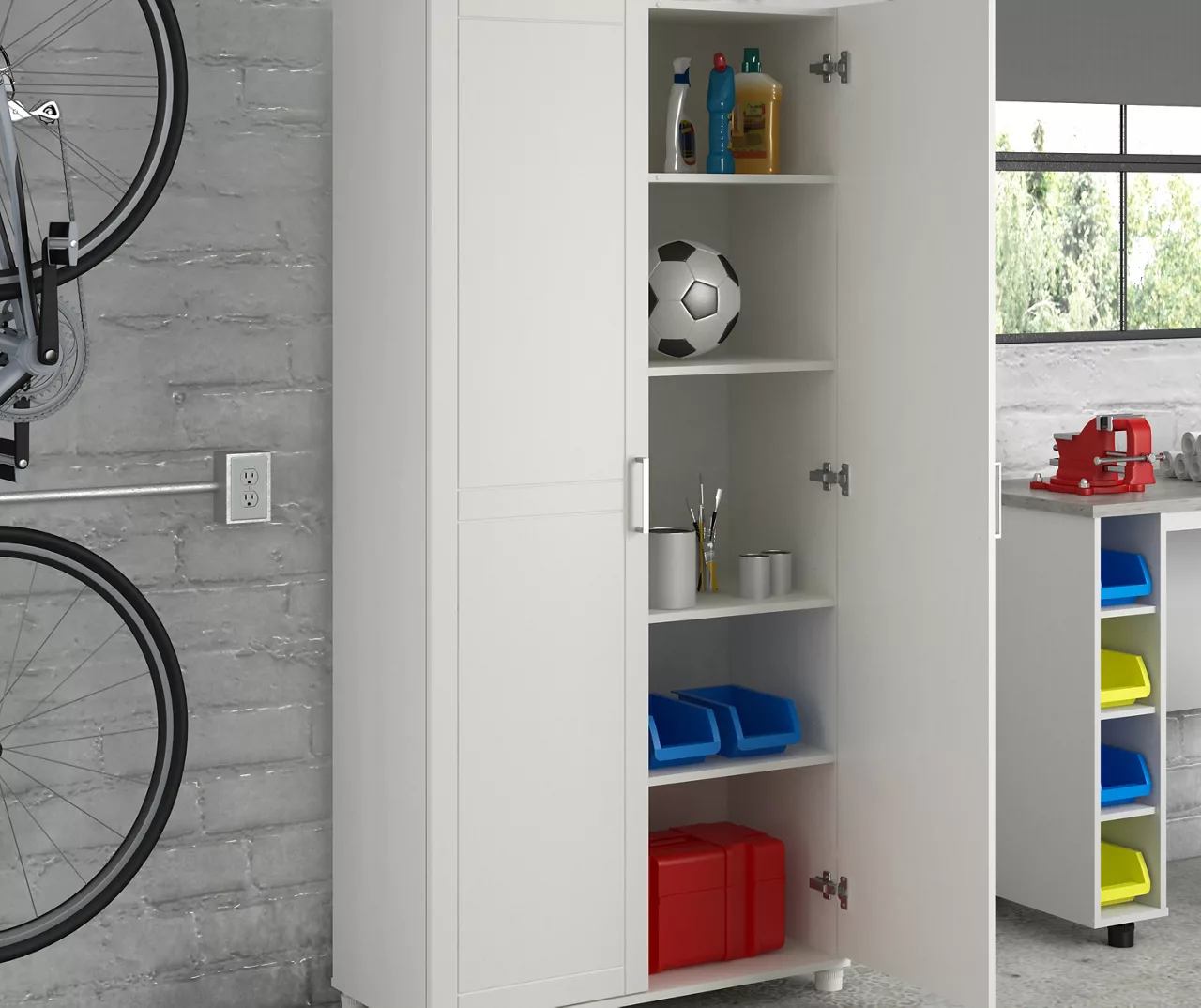 System Build Evolution Selden 36" Utility Storage Cabinet - Image 7