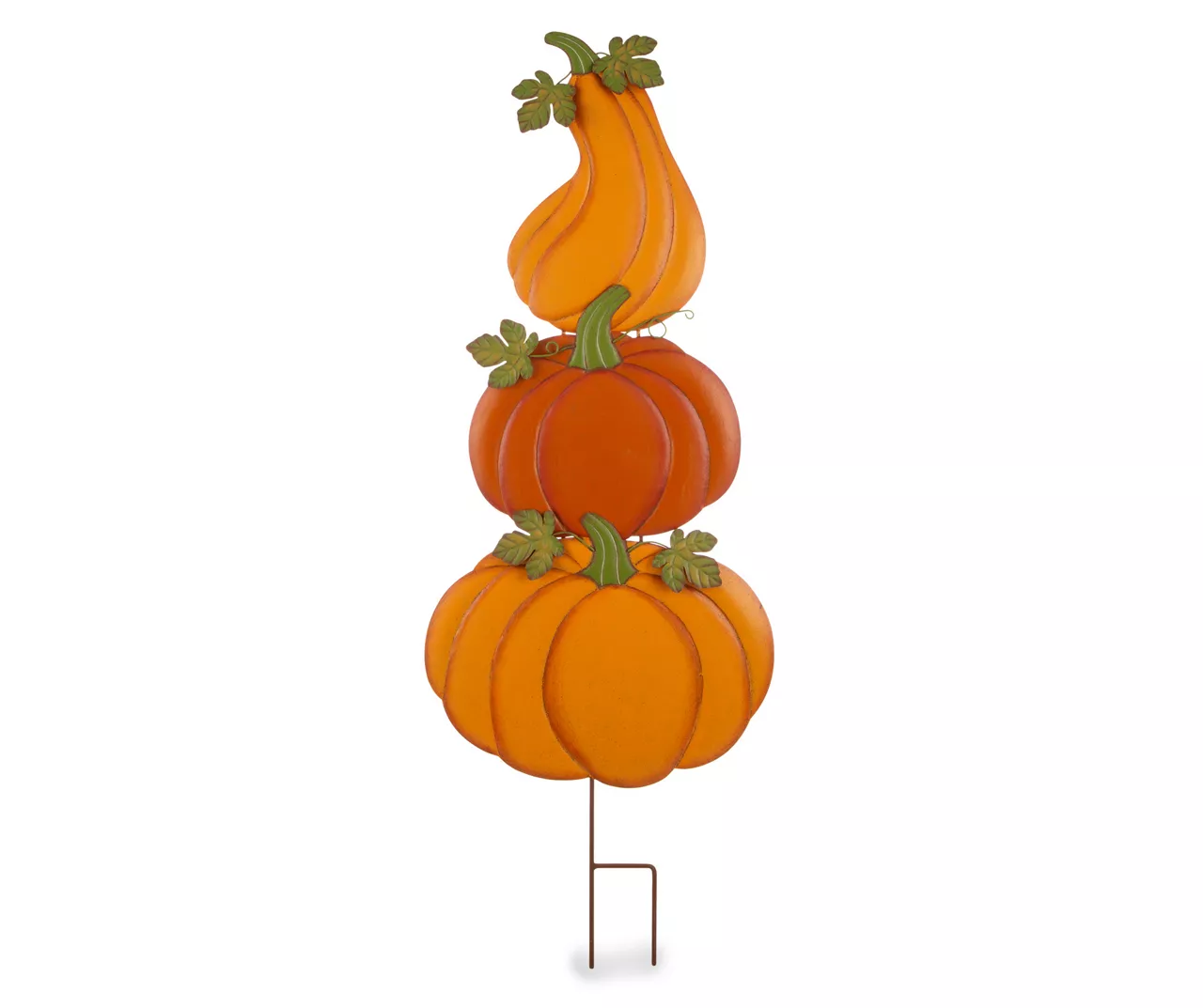 Fall Pumpkin Trio Yard Stake