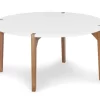White Round Coffee Table