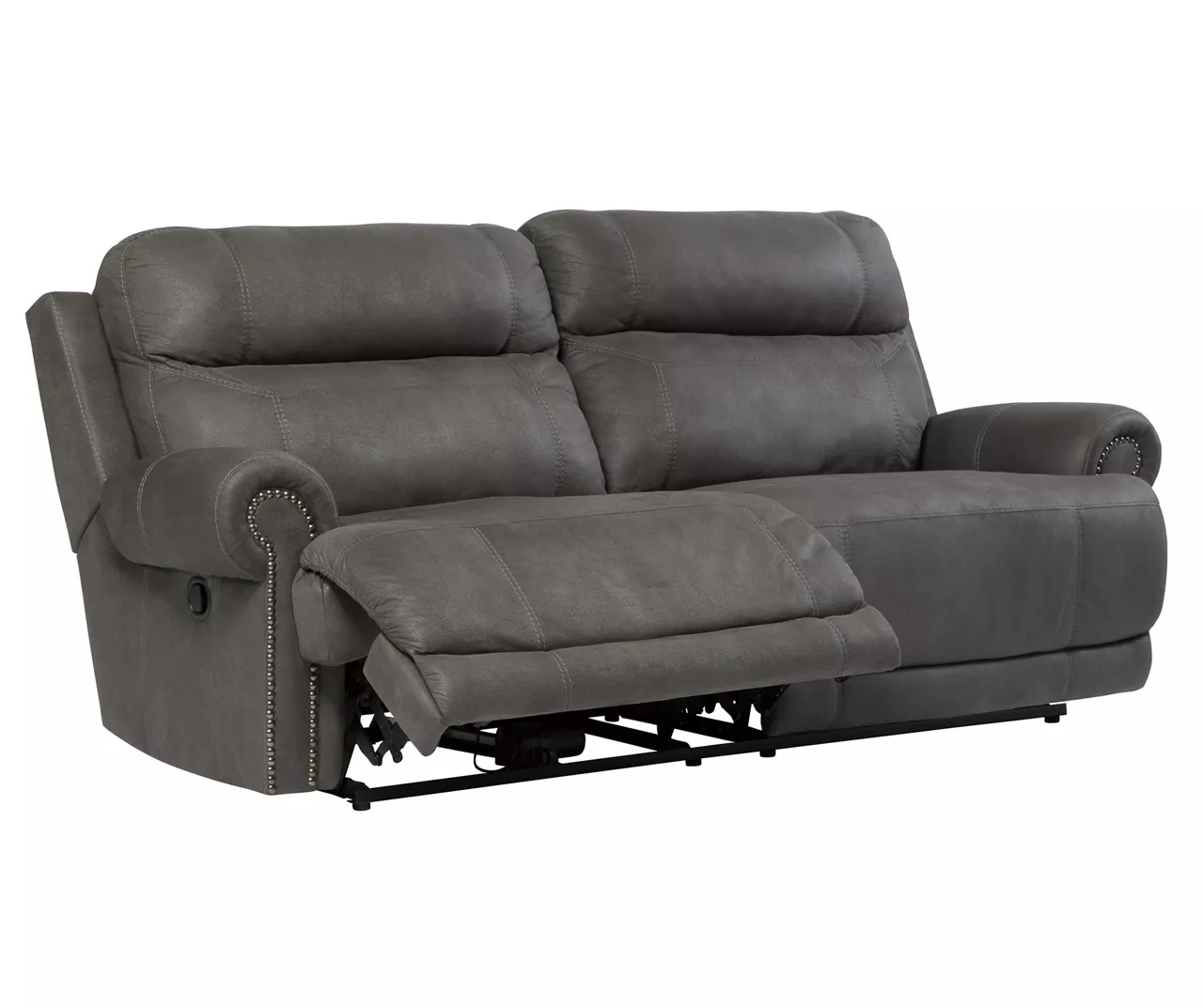 Austere Gray 2-Seat Reclining Sofa - Image 2