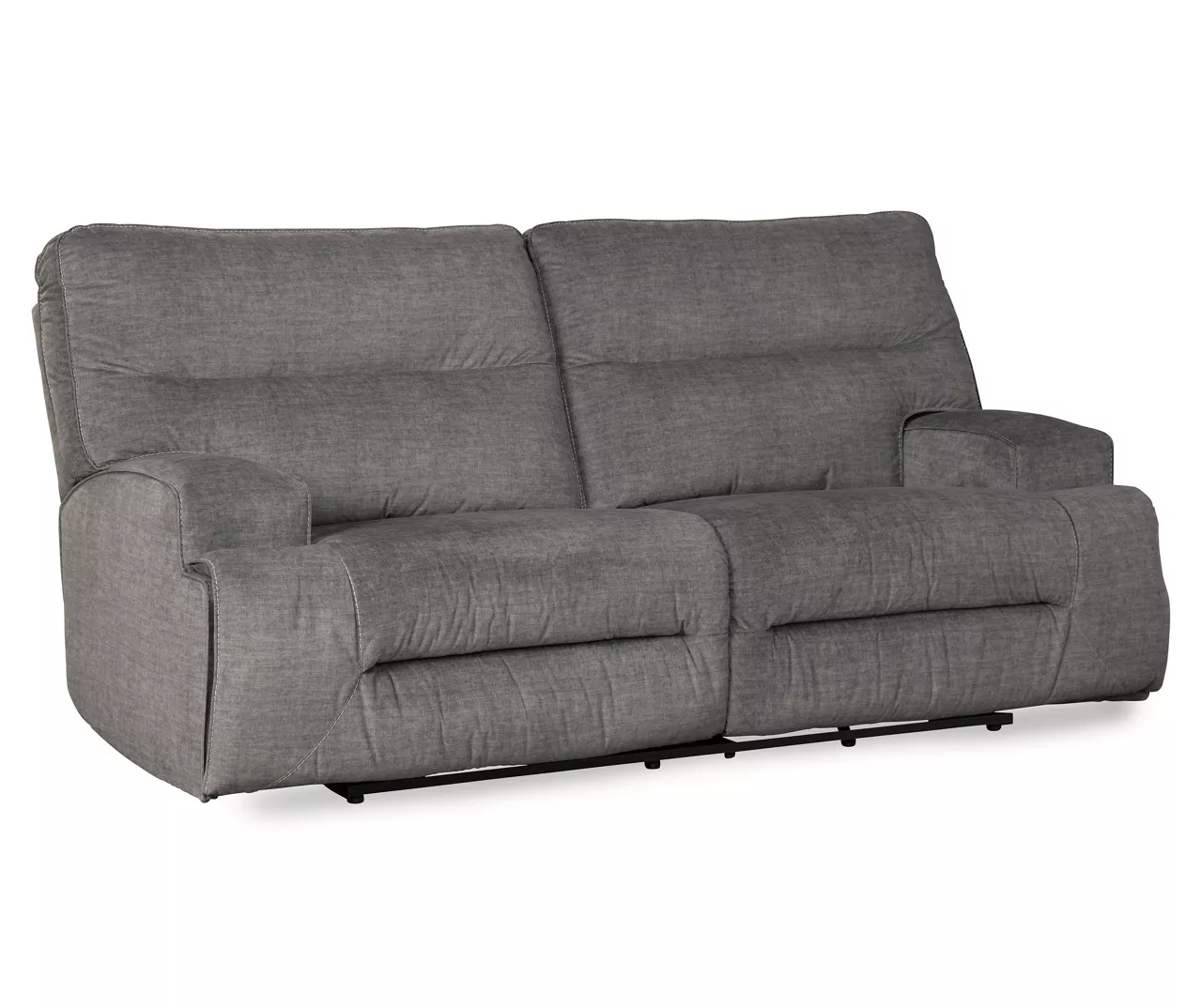 Coombs Charcoal Reclining Sofa - Image 4