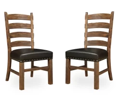 Napa Ladder Back Dining Chairs, 2-Pack