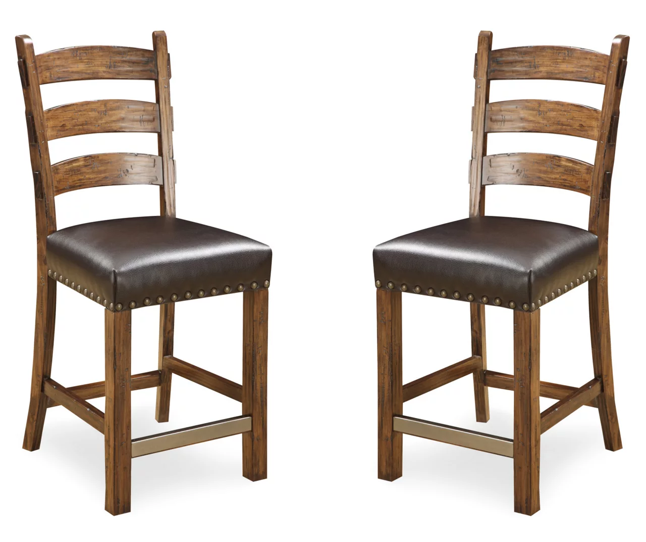Napa Upholstered Bar Stools, 2-Pack