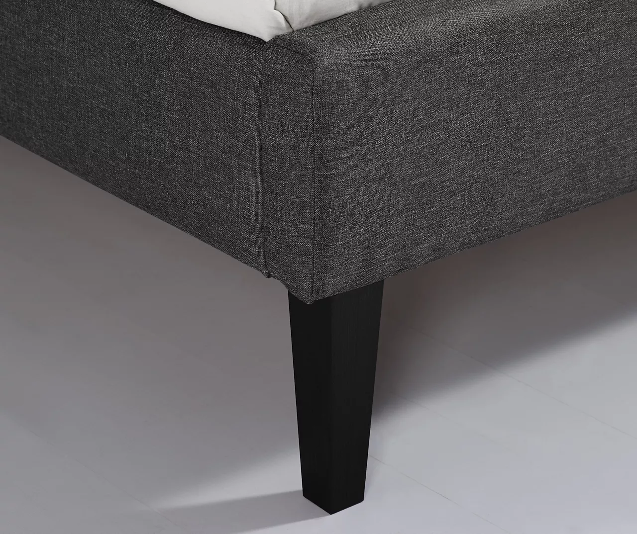 Orson Gray Full Upholstered Bed - Image 5