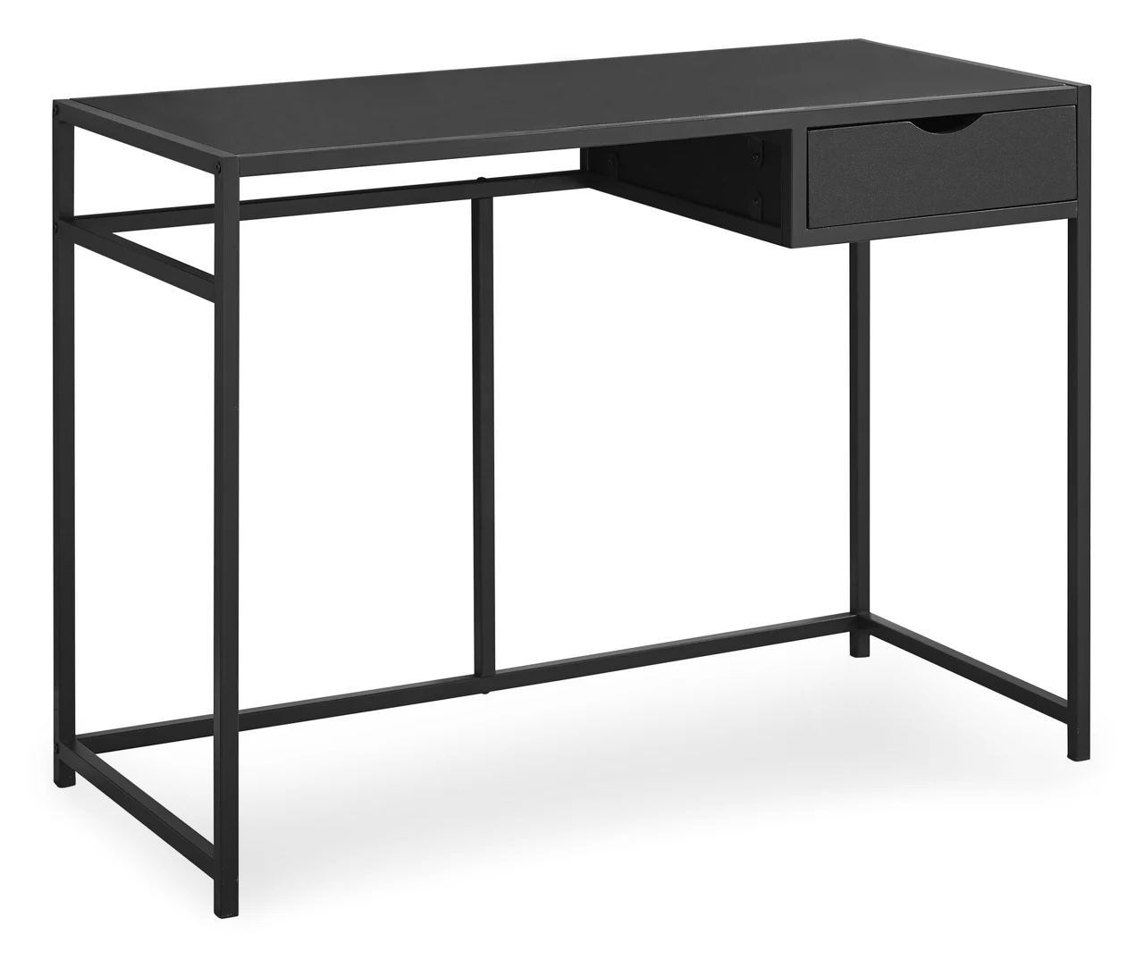 Black Metal Computer Desk