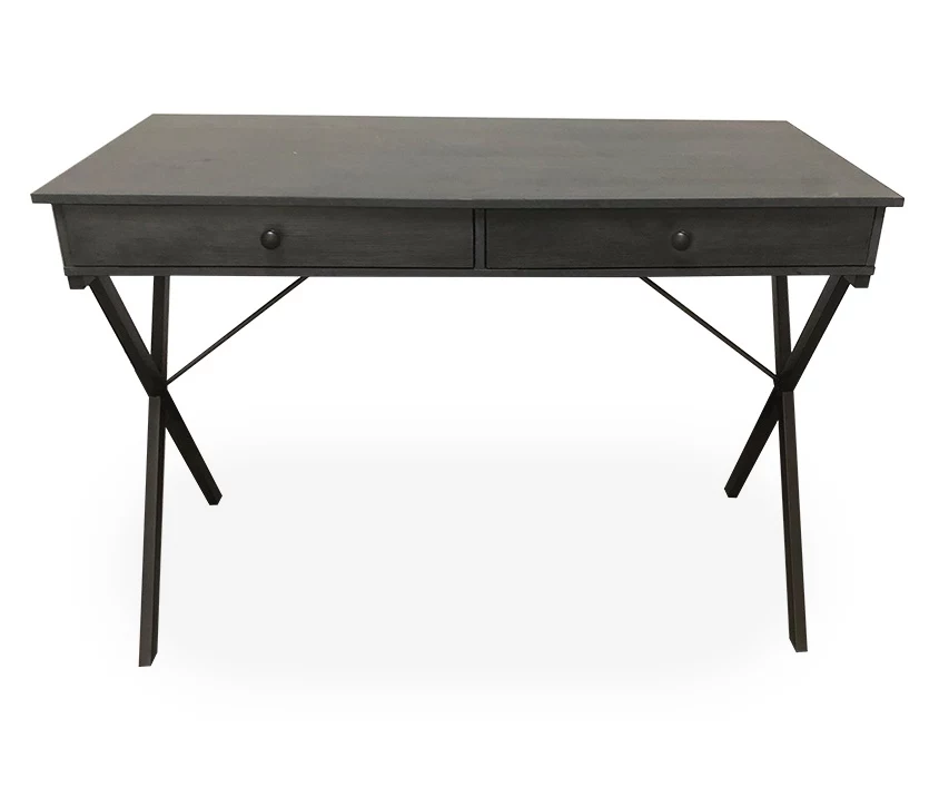 Real Living Rustic 2-Drawer Writing Desk