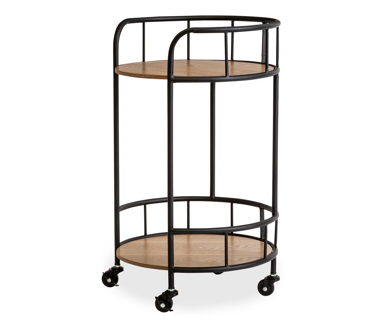Rolling 2-Tier Side Table - Image 4