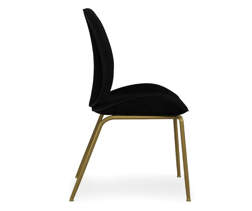 CosmoLiving Astor Velvet Dining Chair - Image 11