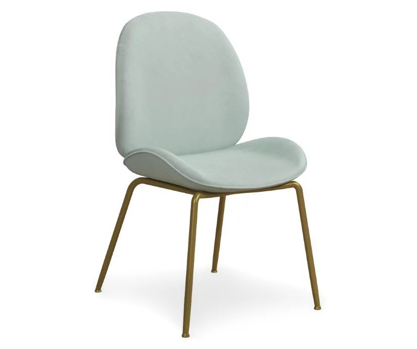 CosmoLiving Astor Velvet Dining Chair - Image 5
