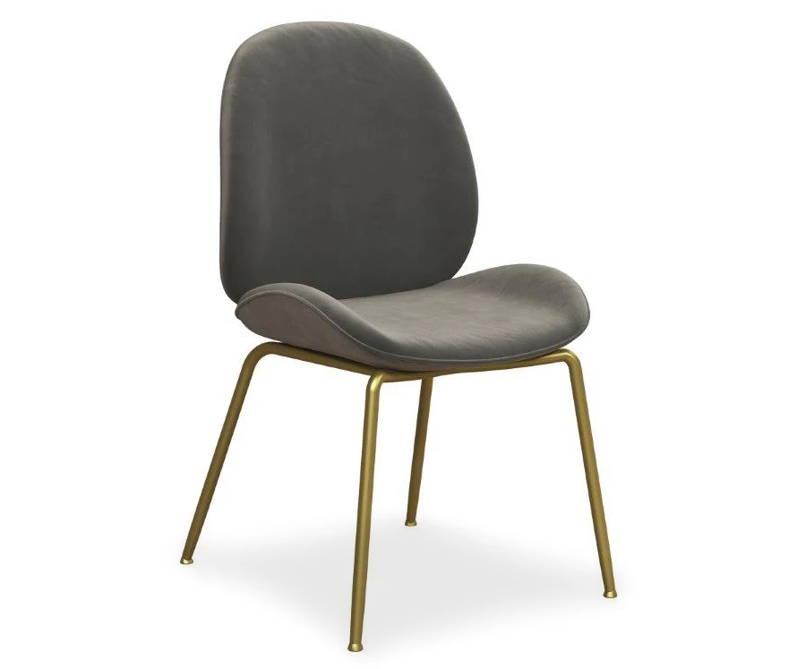 CosmoLiving Astor Velvet Dining Chair - Image 6
