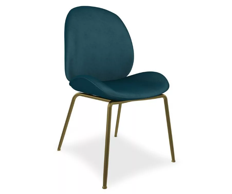 CosmoLiving Astor Velvet Dining Chair - Image 2