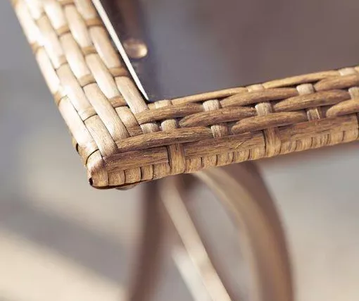 Lakewood Ranch Brown 3-Piece Wicker High Top Bistro Patio Furniture Set - Image 5