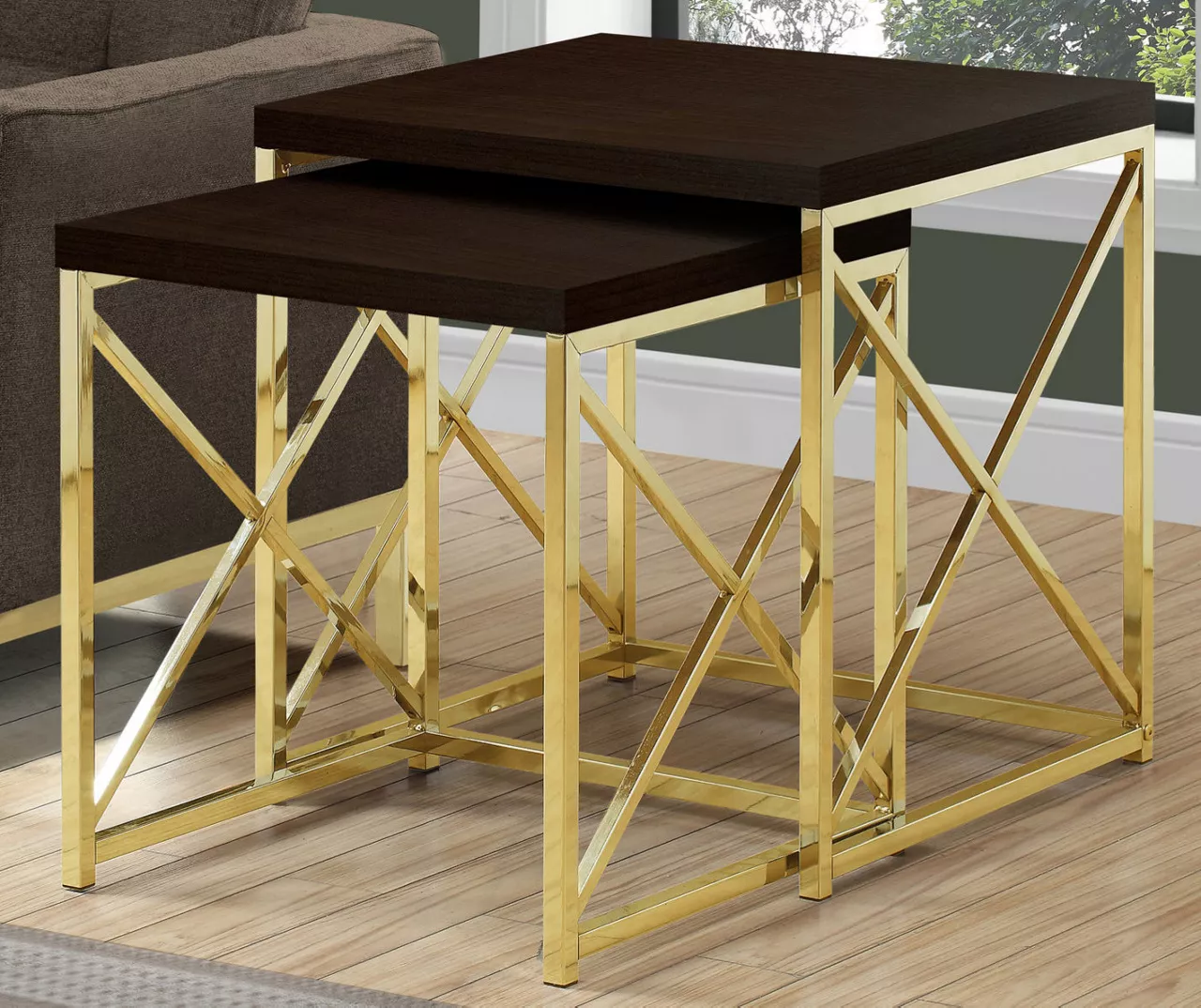 Monarch 2-Piece Nesting Accent Table Set - Image 3