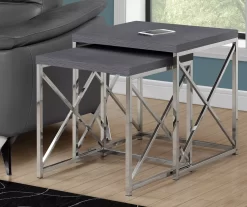 Monarch 2-Piece Nesting Accent Table Set