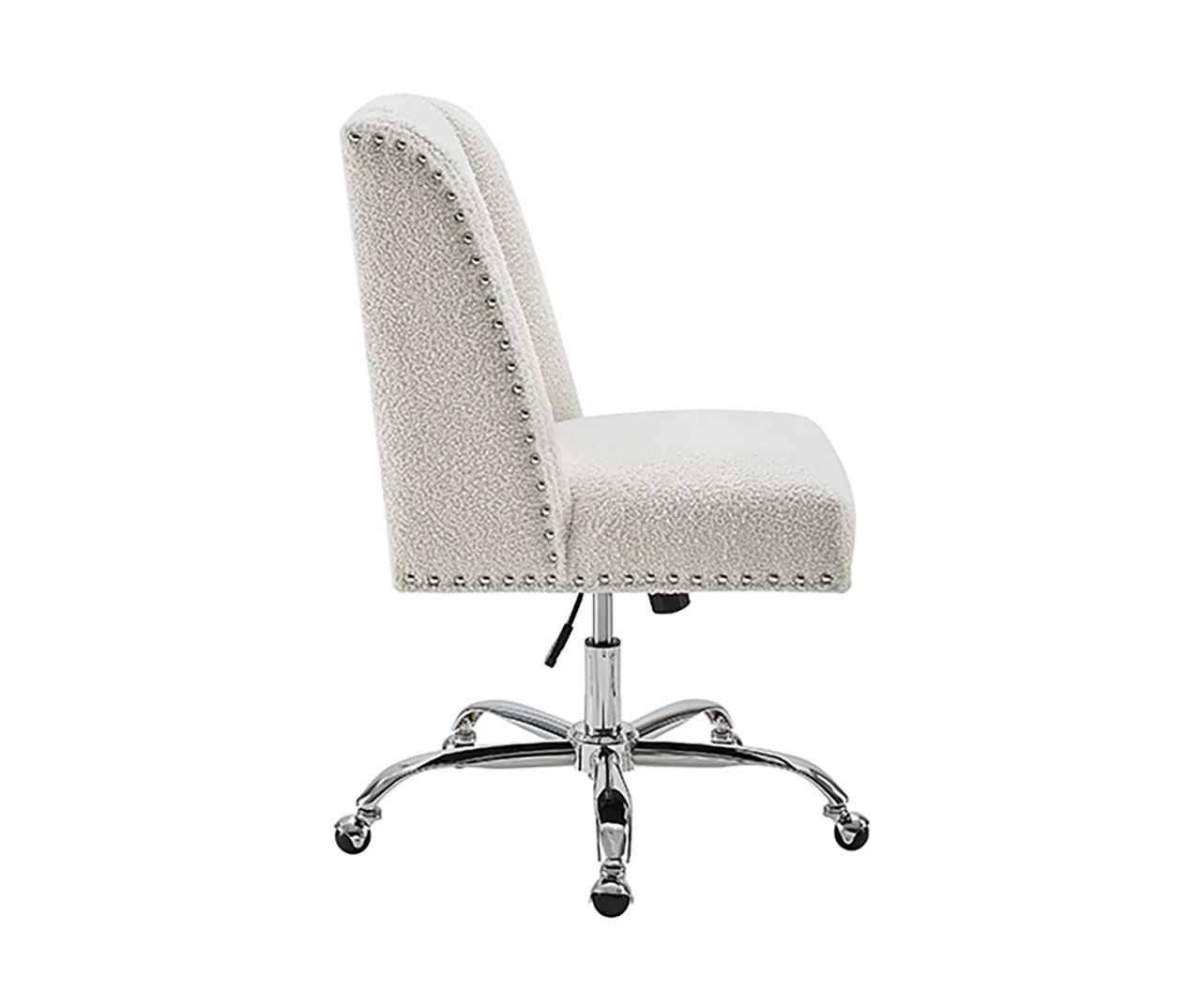 Comfort Home Warm White Sherpa Chair - Image 5