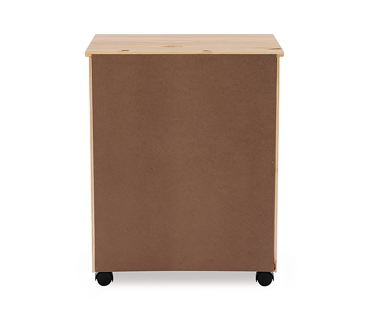 Craft Mate Wide Natural 6-Drawer Rolling Storage Cart - Image 5