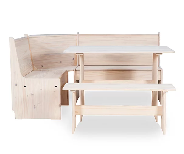 Cape Cod 3-Piece Breakfast Nook Set - Image 8