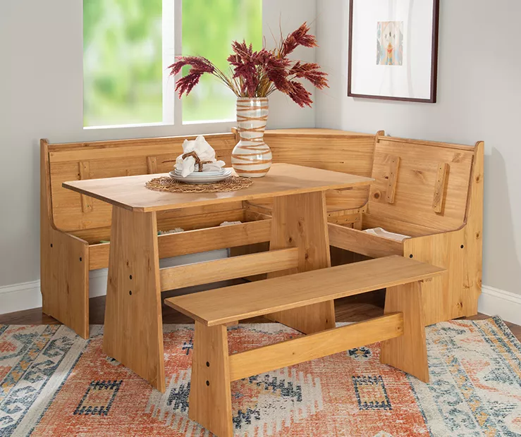 Cape Cod 3-Piece Breakfast Nook Set - Image 3