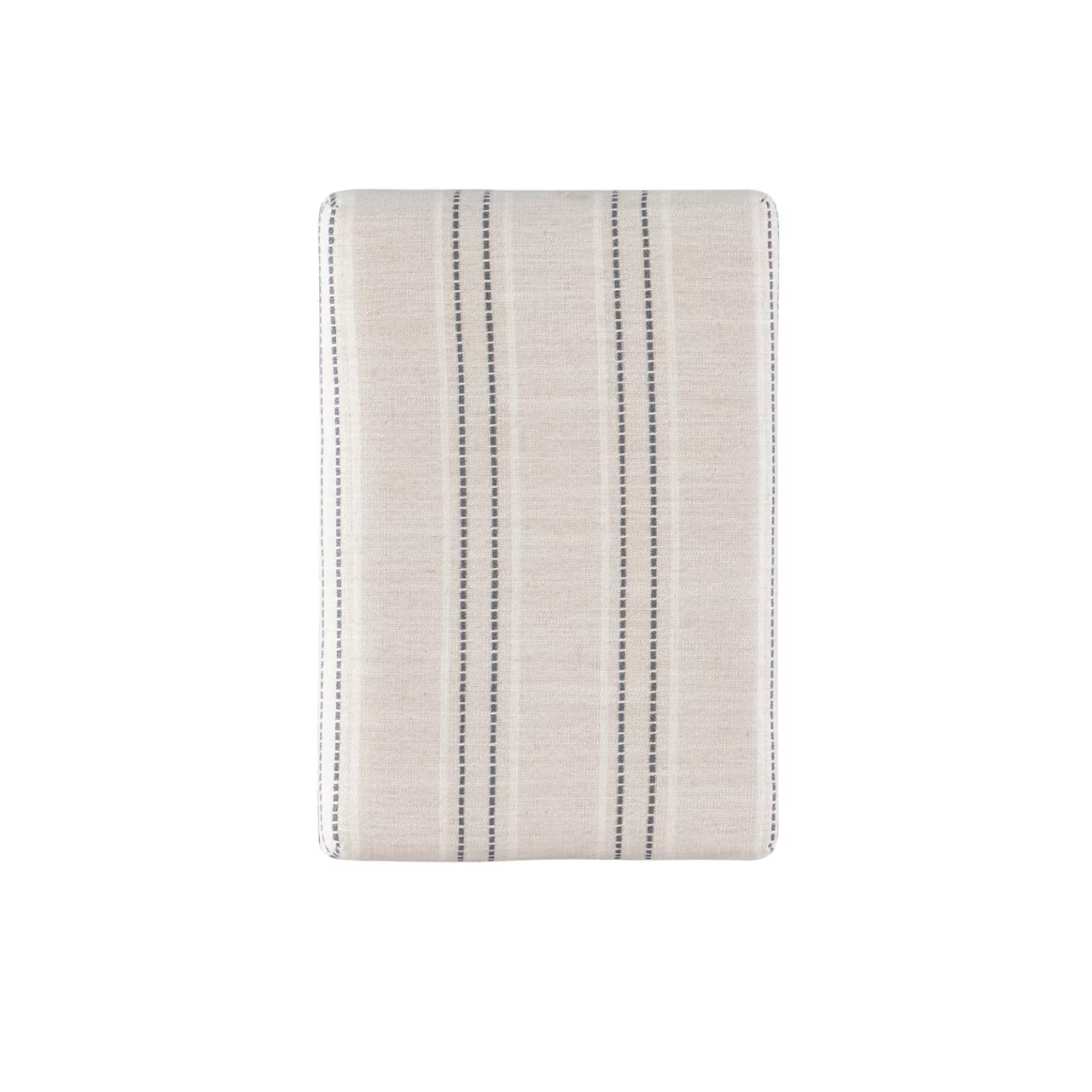 Brooke Natural & Dark Brown Backless Padded Bar Stool - Image 6