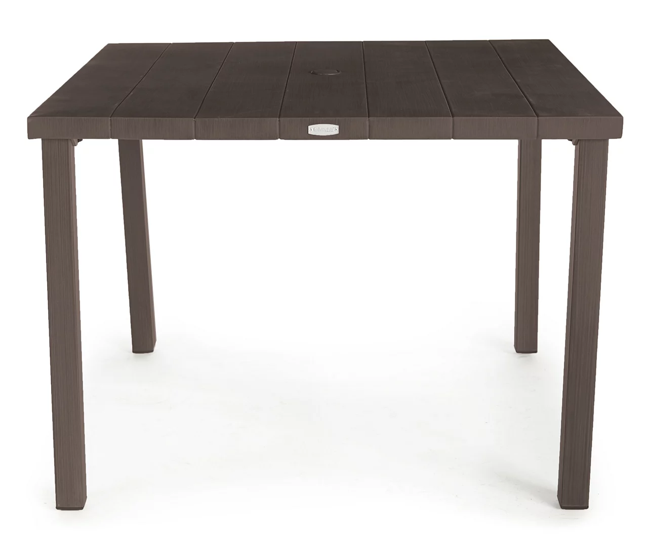 Asheville Wood Look Patio Dining Table