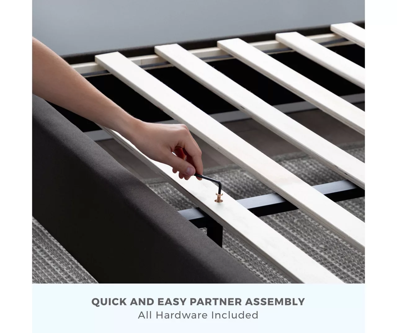 Brookside Amelia Triple Lined Bed - Image 8