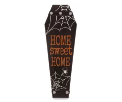 "Home Sweet Home" Coffin Vertical Sign