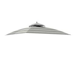 Somerset Gazebo Stone Stripe Replacement Canopy