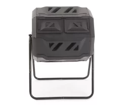 Black Plastic Rotating Composter