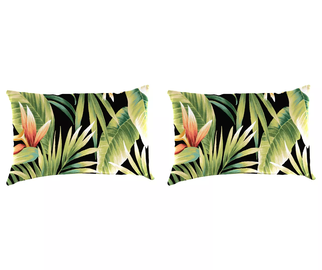 Cypress Midnight Outdoor Throw Pillows, 2-Pack