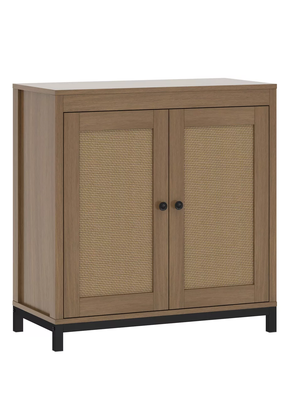 Real Living Seven Hills Cane Door Storage Cabinet - Image 5