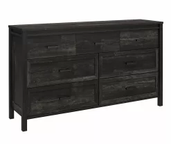 Silverton Black Oak 7-Drawer Dresser