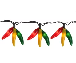 Northlight Chili Pepper Cluster Mini Light Set, 36-Lights