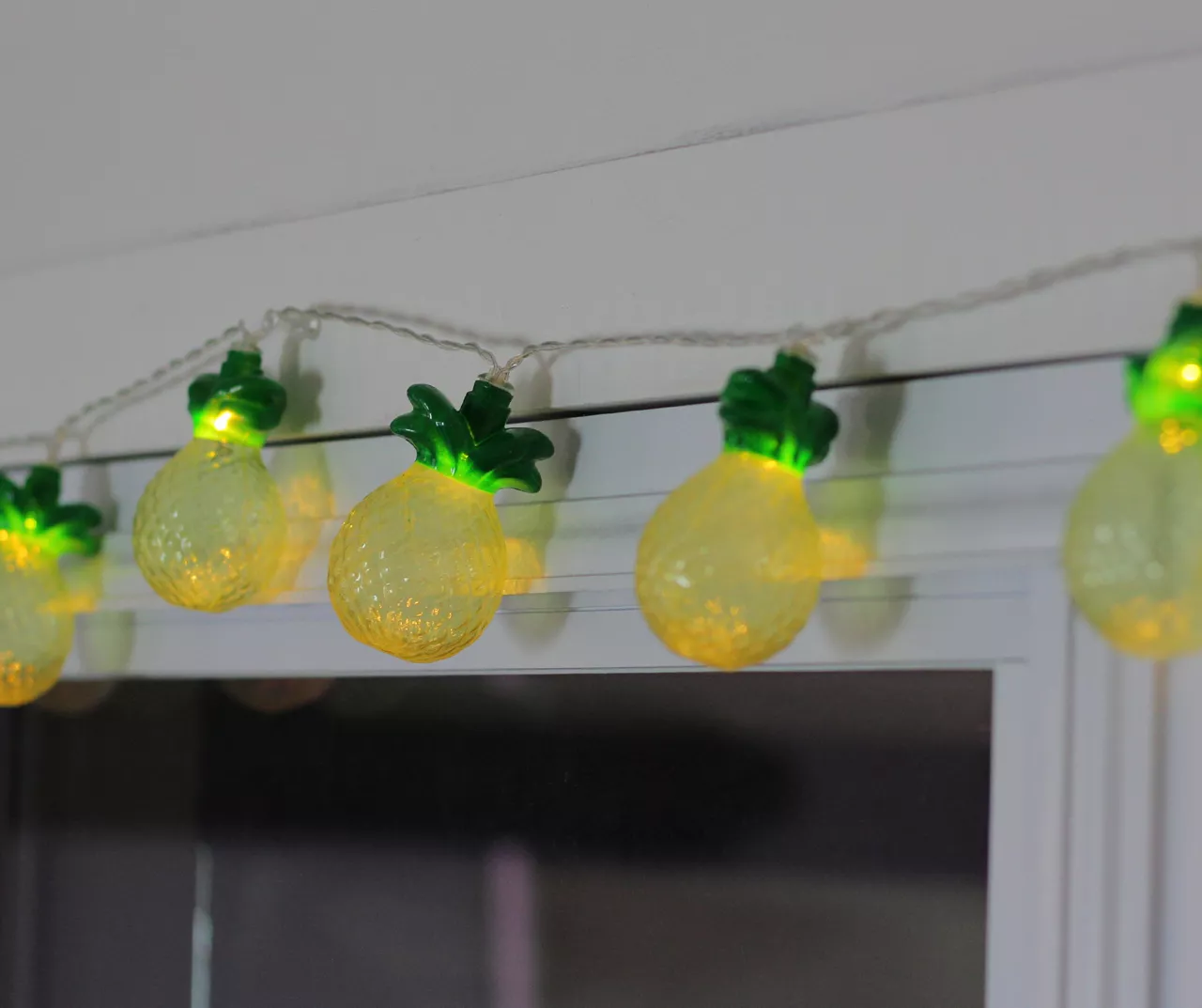 Northlight Green Pineapple LED Wide Angle Light Set, 10-Lights - Image 2