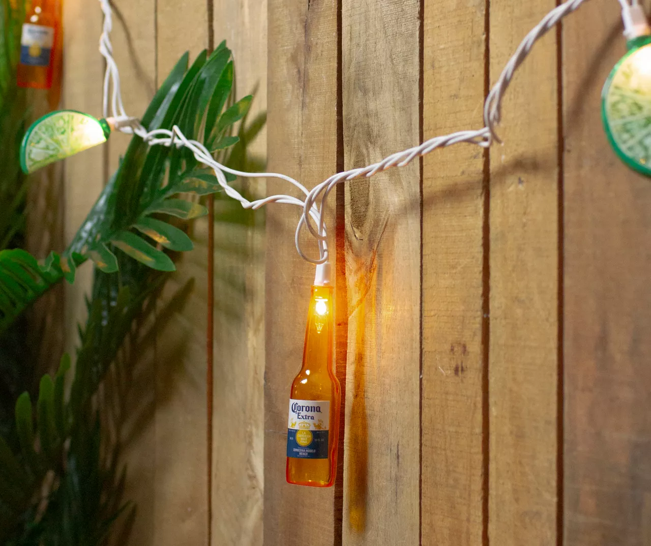 Northlight Corona Extra Bottle & Lime Mini Light Set, 10-Lights - Image 2