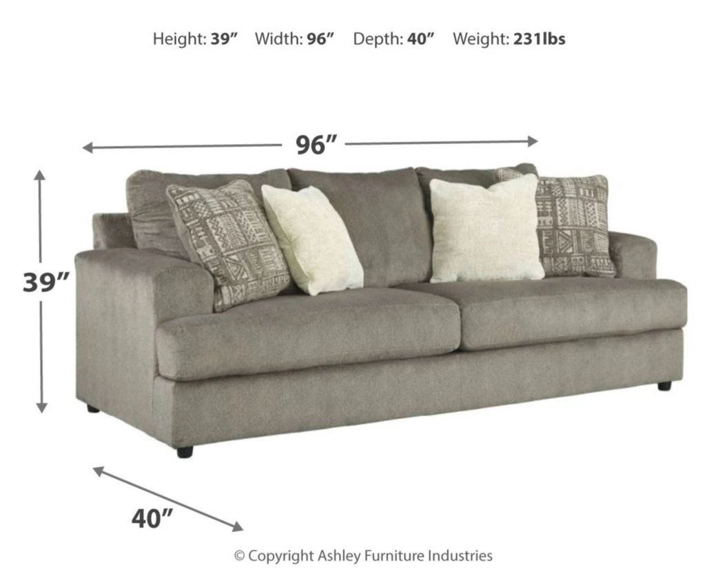Soletren Ash Queen Sleeper Sofa - Image 10