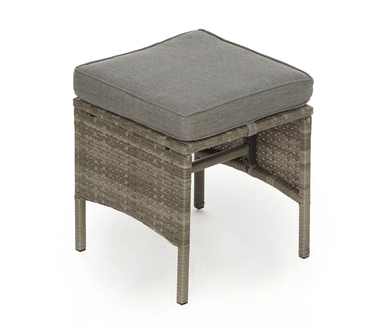 Valencia All-Weather Wicker Cushioned Patio Sofa & Ottoman Set - Image 6