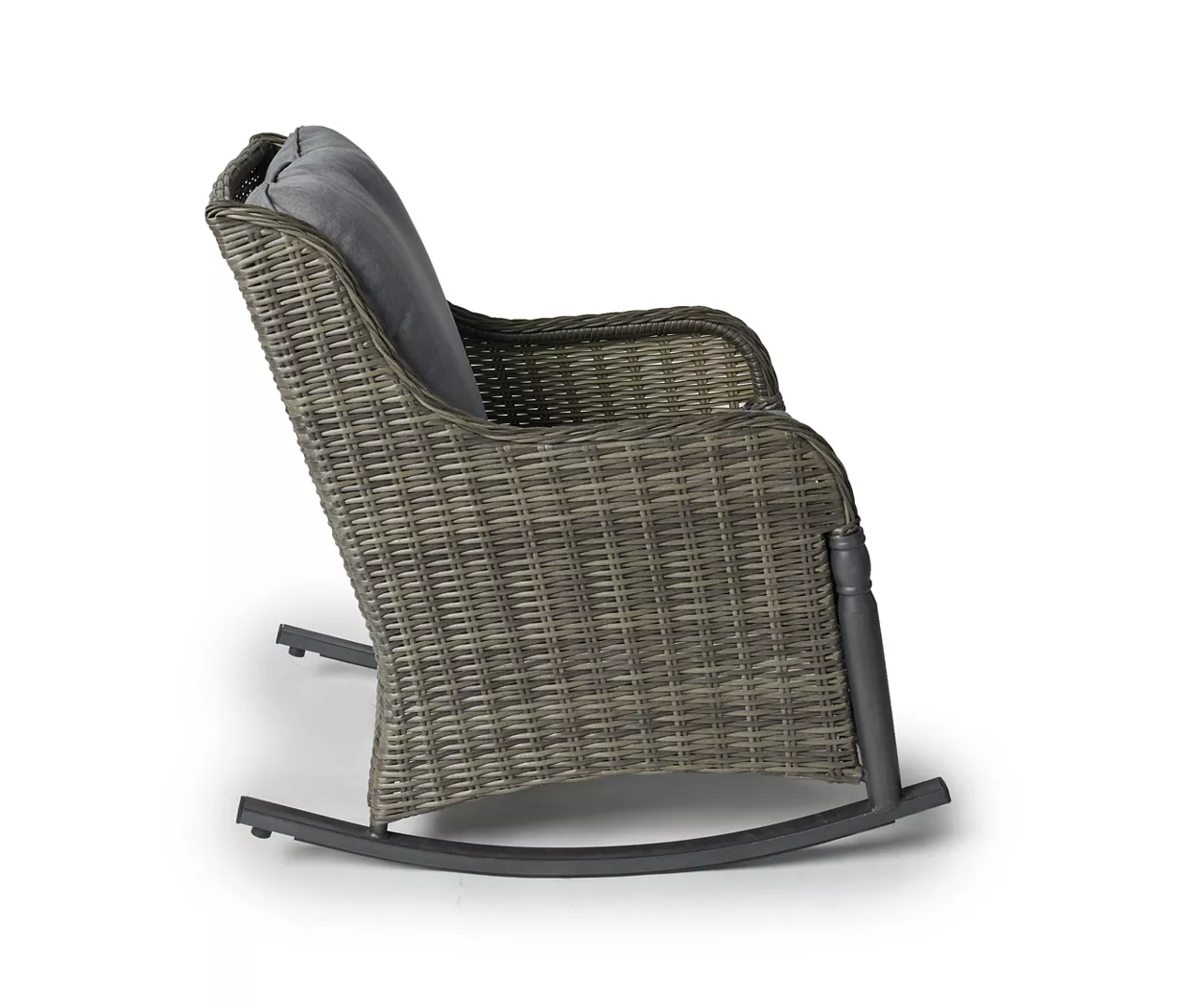 Broyhill Pembroke All-Weather Wicker 3-Piece Cushioned Patio Rocker & Side Table Set - Image 11