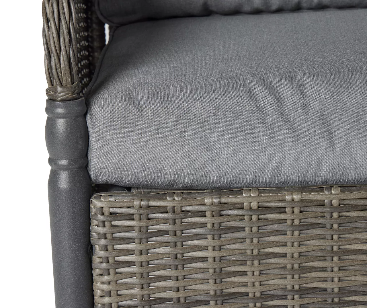 Broyhill Pembroke All-Weather Wicker 3-Piece Cushioned Patio Rocker & Side Table Set - Image 12