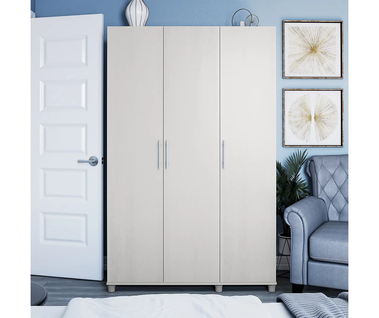 Systembuild Colwyn 3-Door Storage Wardrobe - Image 7