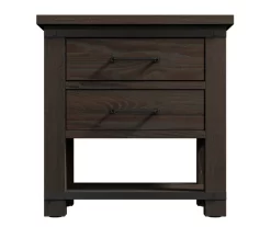 Cameron Cocoa 2-Drawer Nightstand