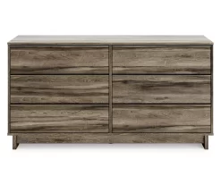 Shallifer Brown 6-Drawer Dresser